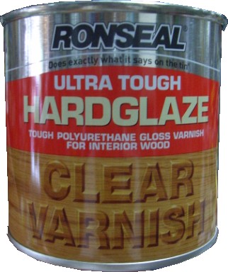 Ronseal Ultra Tough Hardglaze PU Varnish 250ml